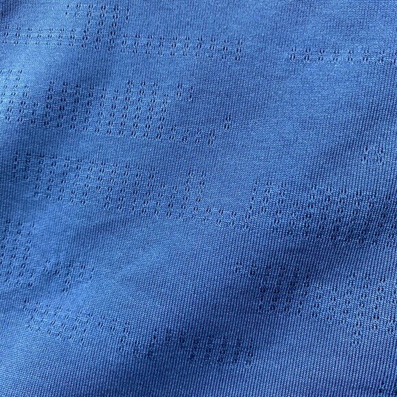 Under ARMOUR Golf Shirt Men 2XL Navy Blue Edmonton Oil Kings Hockey Activewear - Picture 6 of 12